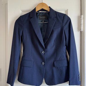 WORN ONCE Banana Republic Navy Suit Jacket